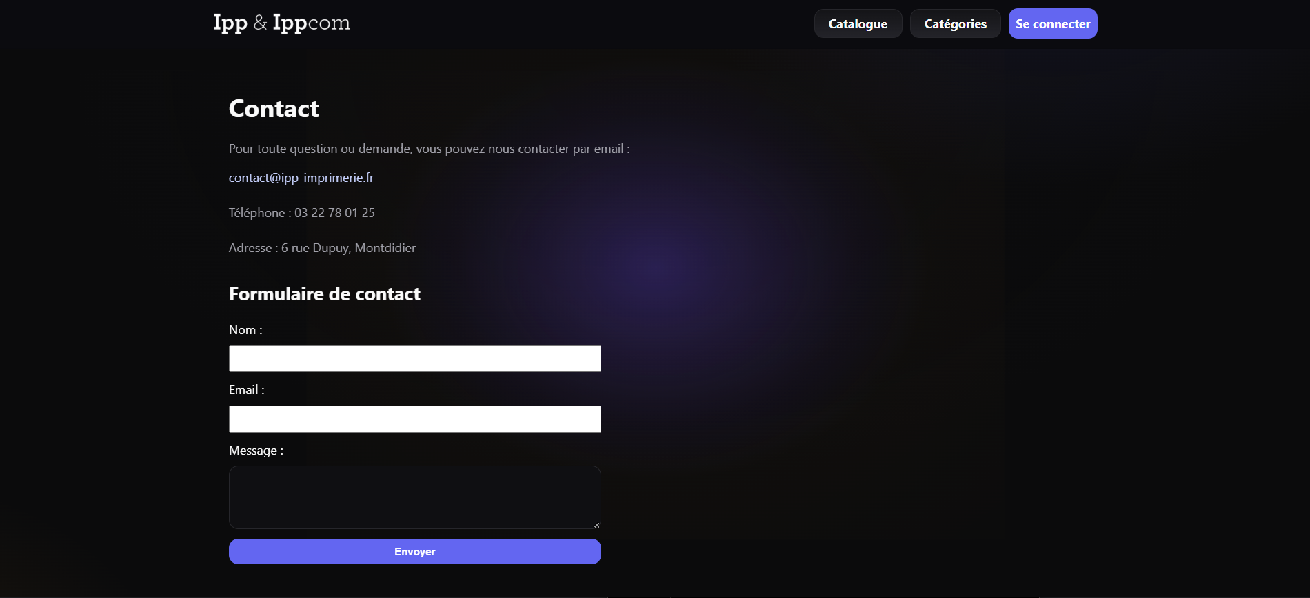 Page contact IPPCom Goodies